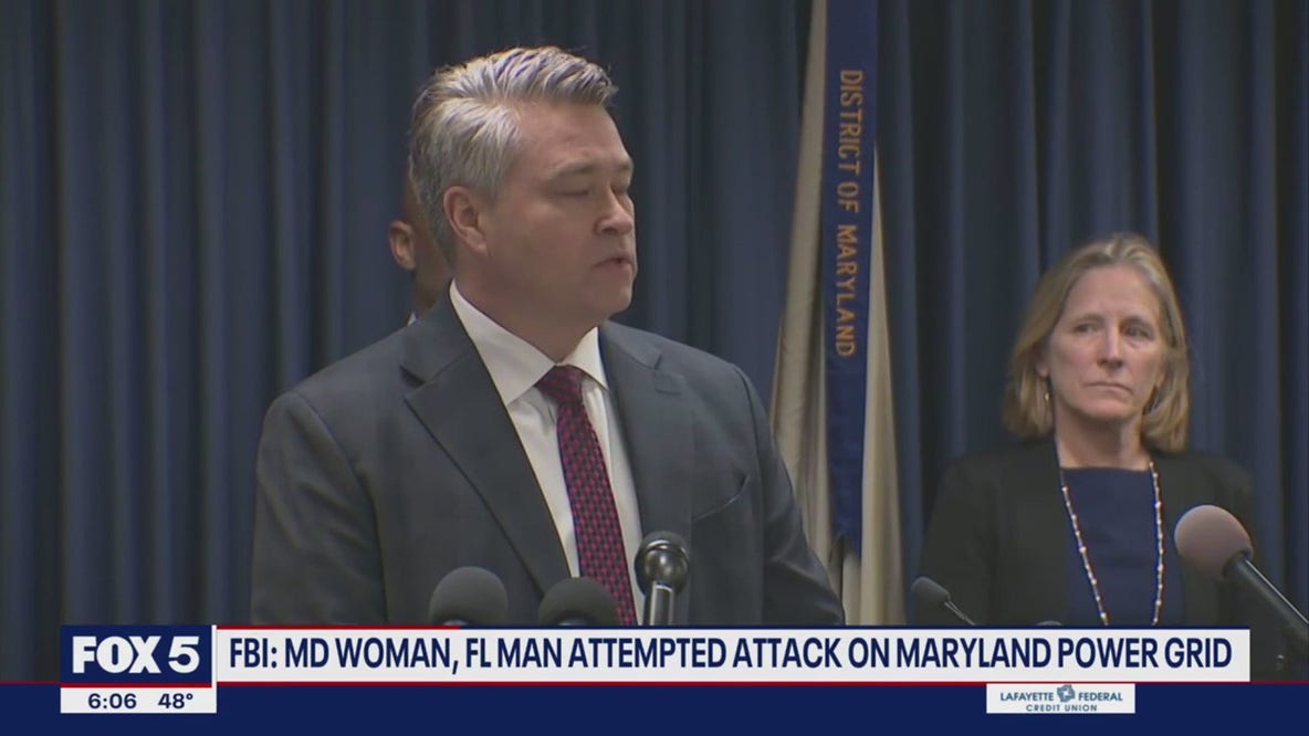FBI: Baltimore woman, Orlando man attempted attack on Maryland power grid